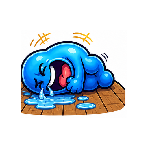 Floor Laugh Crying Laughing emoji sticker on white background PNG for chat reactions