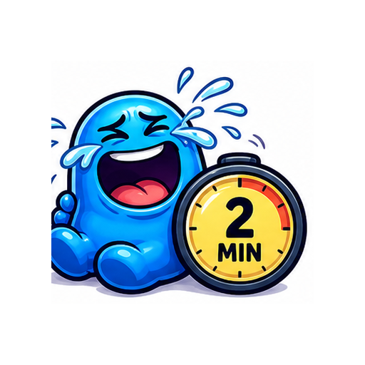 Still Laughing Crying Laughing emoji sticker on white background PNG for chat reactions