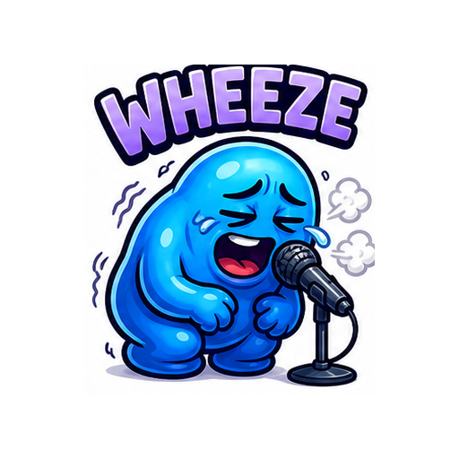 Wheeze Crying Laughing emoji sticker on white background PNG for chat reactions